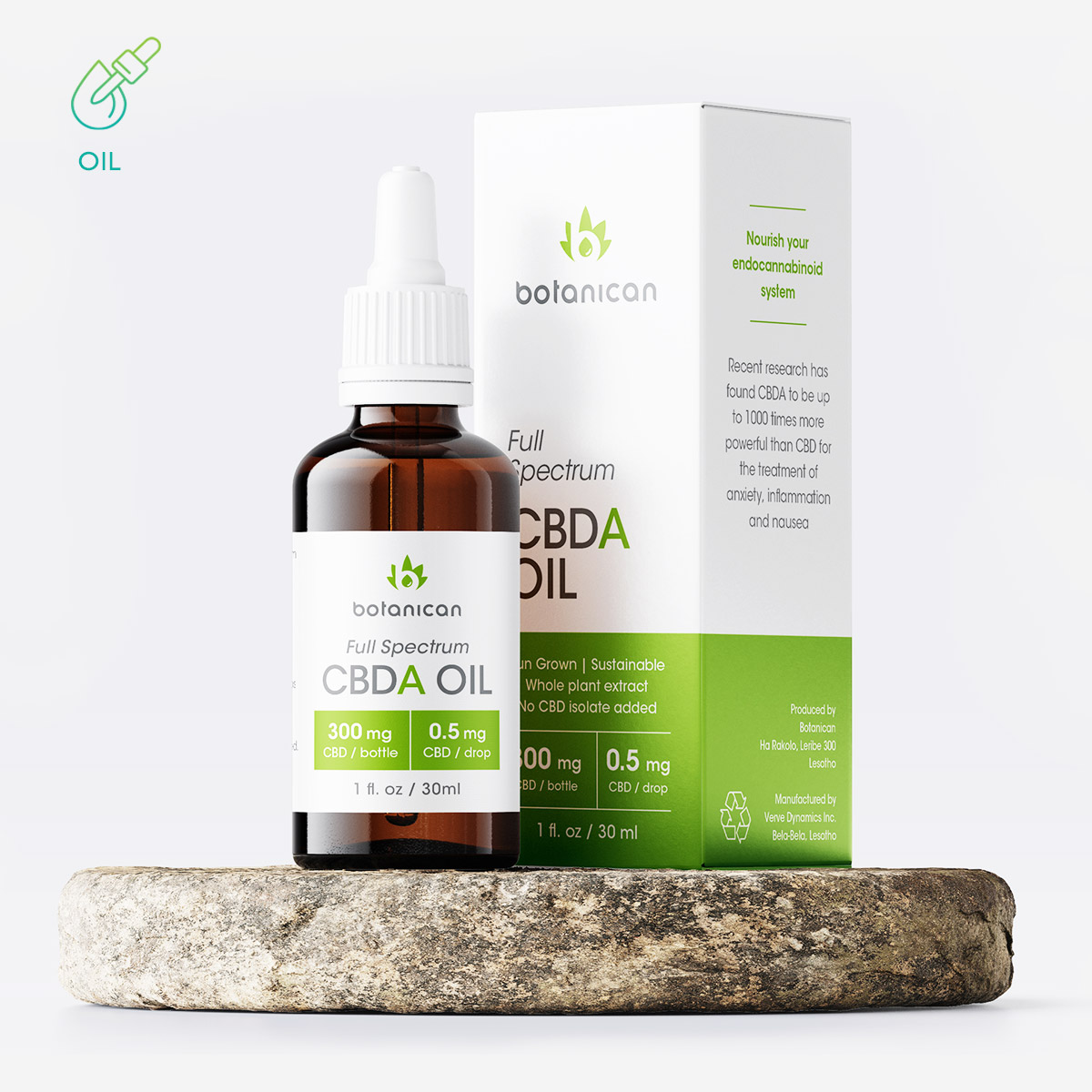 Complete CBDA + CBD Oil 10mg